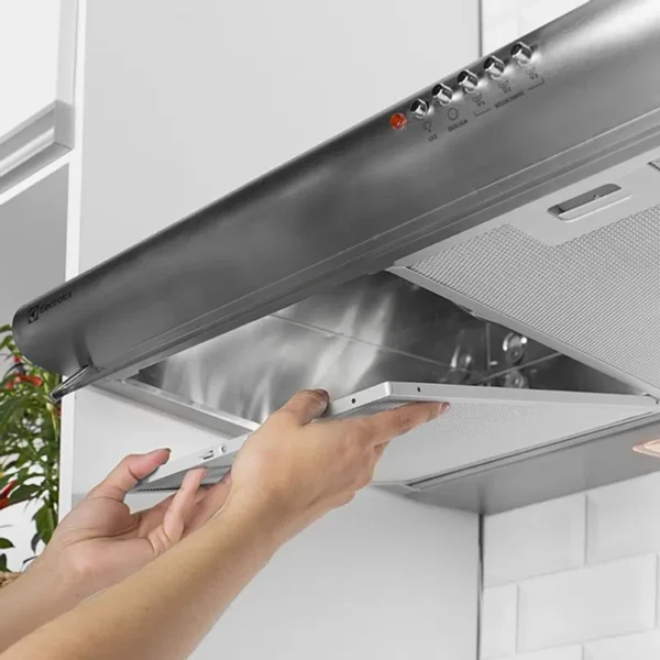 Depurador de Ar Parede Electrolux 80cm Inox com Filtro Lavável e Máscara Captadora de Ar (DE80X) - Image 10