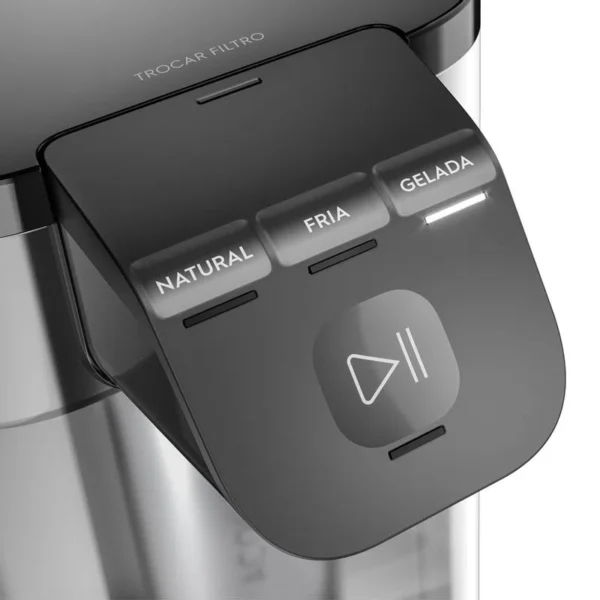 Purificador Electrolux Pure 4x Água Gelada, Fria e Natural com Painel Touch Cinza (PE12G) - Bivolt - Image 4