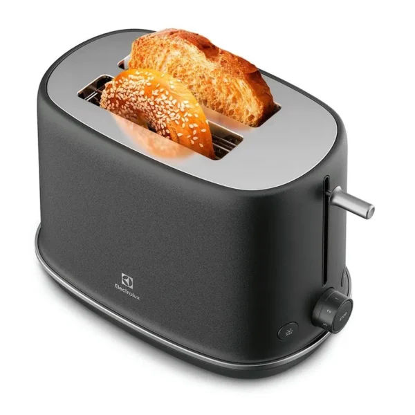 Torradeira Elétrica Electrolux Inox Preta Expert com 7 Níveis de Tostagem (TOP70) - Image 3