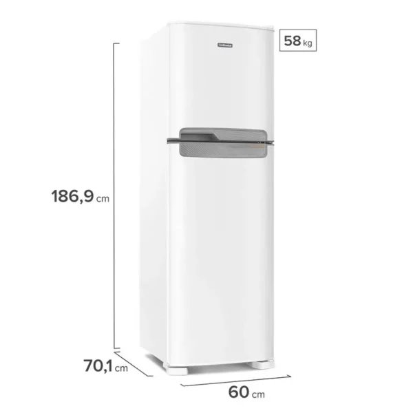 Geladeira/Refrigerador Continental Frost Free Duplex Branca 394 Litros (TC44) - Image 2