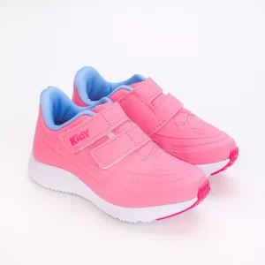 Tênis Infantil Kidy Super Conforto Rosa Claro e Jeans