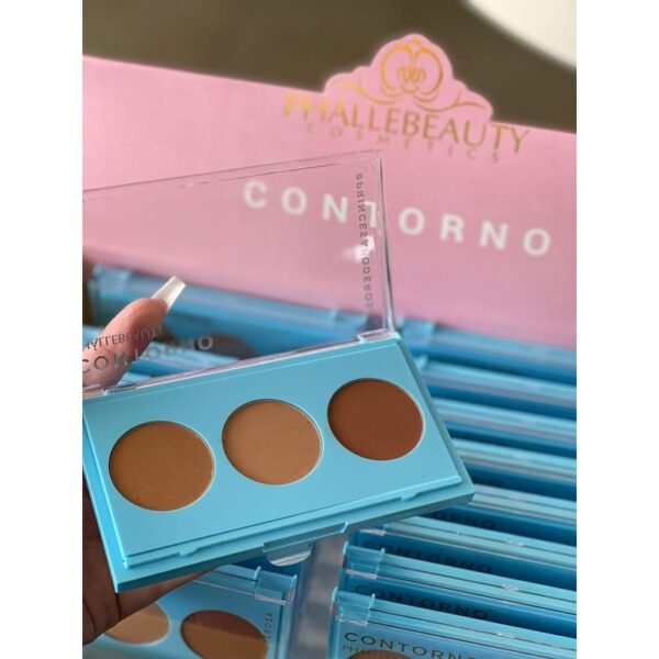 Paleta de Contorno 3 CORES PhálleBeauty - Image 3