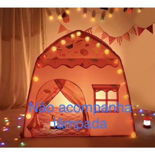 Barraca Tenda cabana casa Infantil Dobrável - Image 2