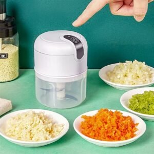 Mini Processador Triturador Sem Fio Elétrico
