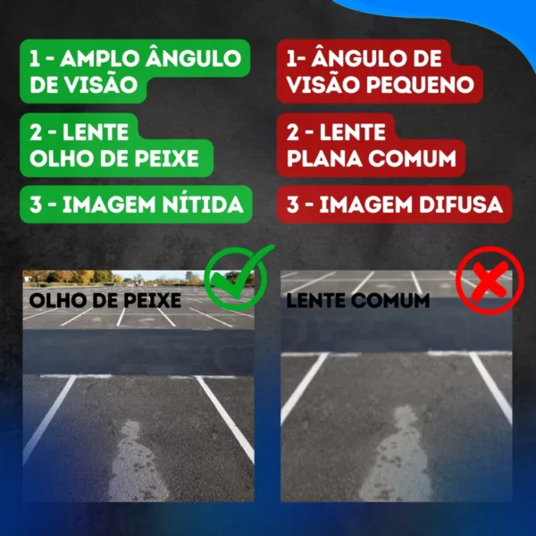Tela 7' Dvr Gravador Olho De Peixe 170° 4 Câmera Cartão 64gb - Image 2