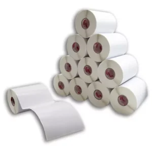 50 Rolos Etiqueta 10x15 100x150 Térmica Serrilha E-commerce