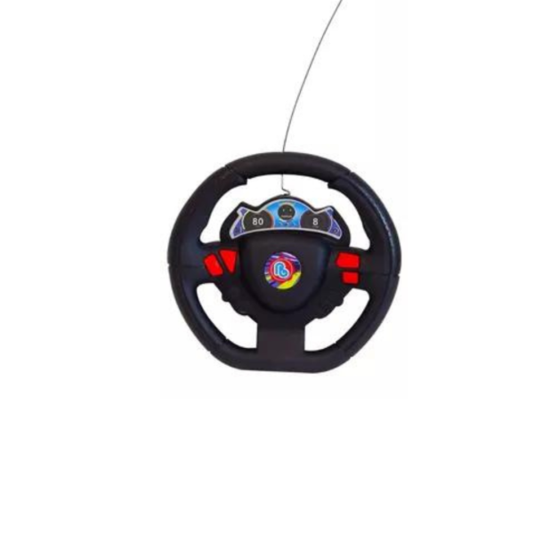 Carrinho De Controle Remoto Brinquedo Super Cars Polibrinq Cor Amarelo - Image 4