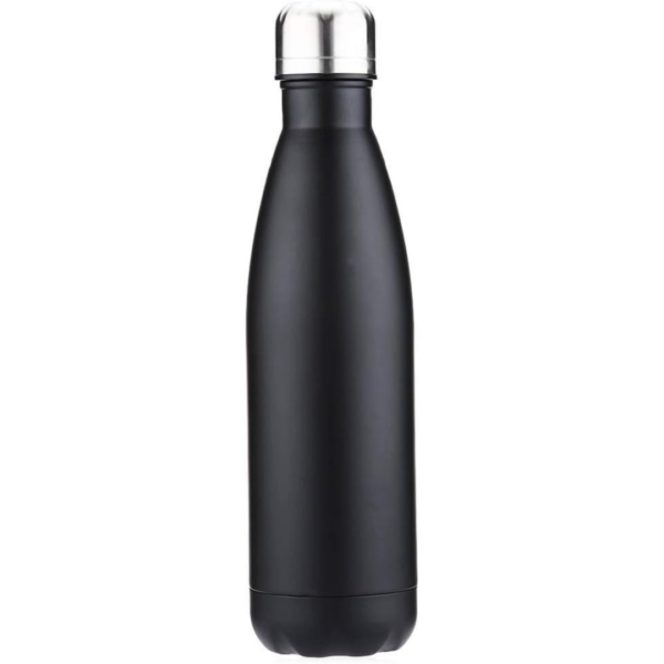 Garrafa Térmica de Inox Parede Dupla Prata 500ml - Image 5
