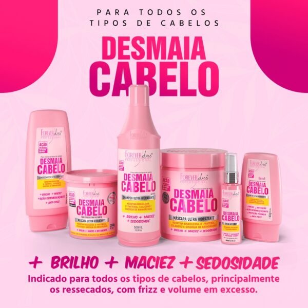 Máscara Ultra Hidratante Desmaia Cabelo