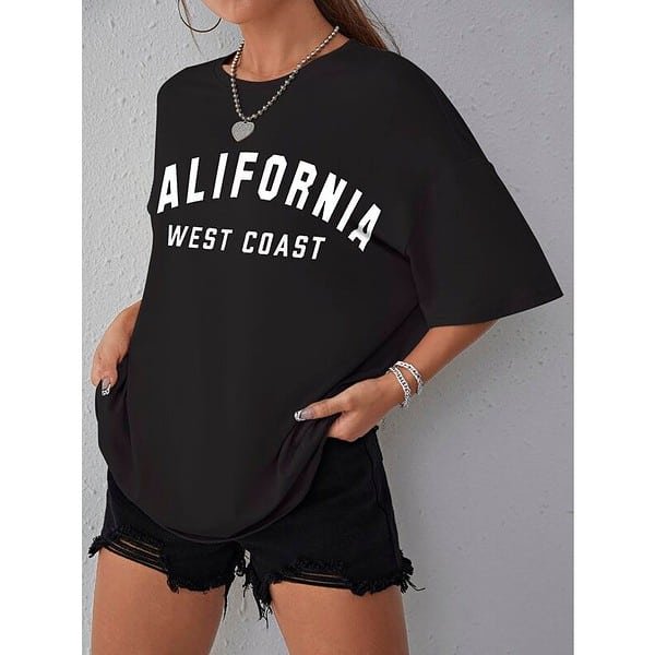 Camiseta Feminina Oversized California West Coast - Image 2