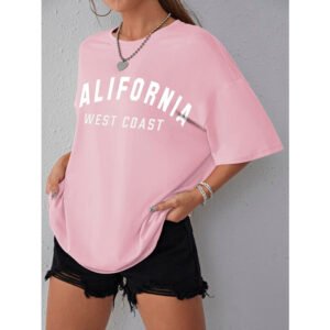 Camiseta Feminina Oversized California West Coast