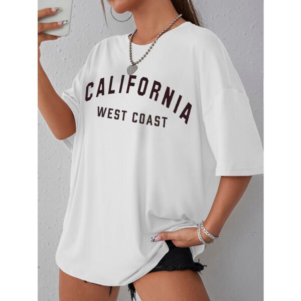 Camiseta Feminina Oversized California West Coast - Image 3