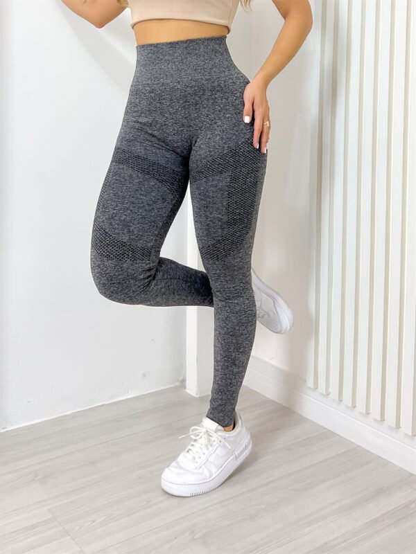 Calça Legging Esportiva Academia Feminina Cintura Alta - Image 3