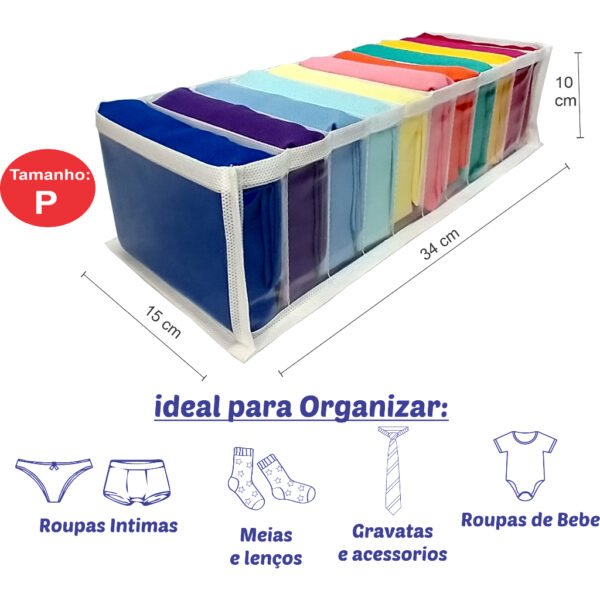 Colmeia Organizadora divisórias Branco - Image 3