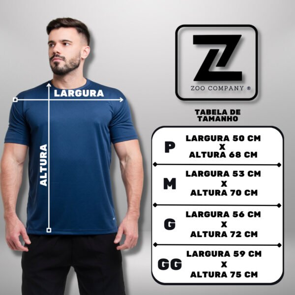 Kit 3 Camisetas Furadinha Dry Fit Academia Refletiva Lisa - Image 2