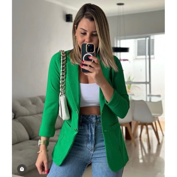 Blazer alfaiataria feminino - Image 6