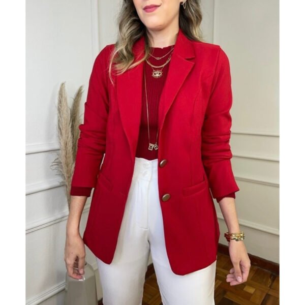 Blazer alfaiataria feminino - Image 7