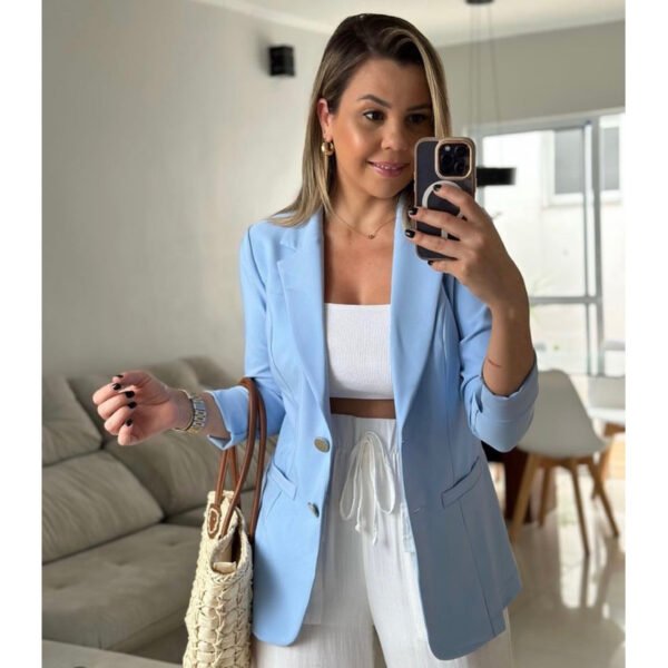 Blazer alfaiataria feminino - Image 9