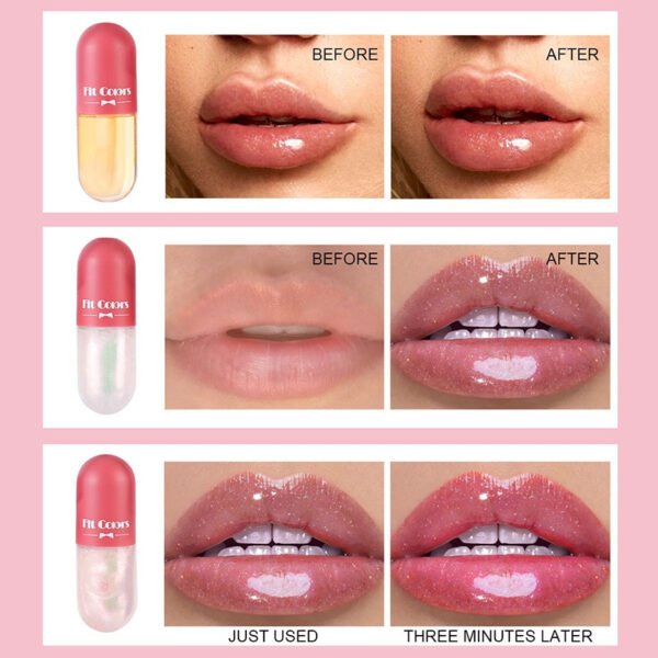 3 Batom Gloss hidratante aumenta boca - Image 5