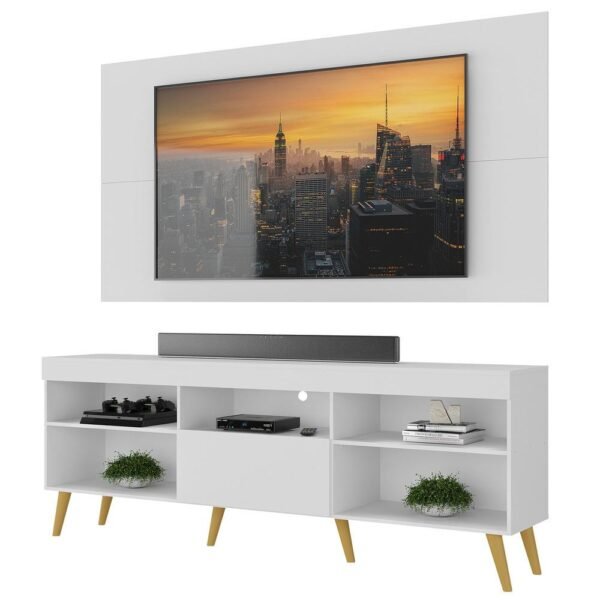 Rack com Painel e Suporte TV 65" Retrô Flórida - Image 4