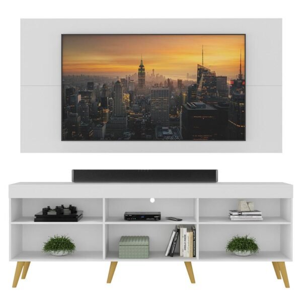 Rack com Painel e Suporte TV 65" Retrô Flórida - Image 5