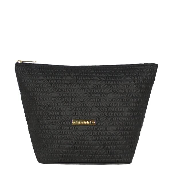 Necessaire Feminina Plissado Trapézio Le Postiche