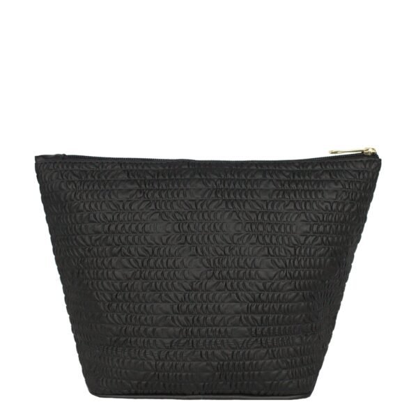 Necessaire Feminina Plissado Trapézio Le Postiche - Image 3
