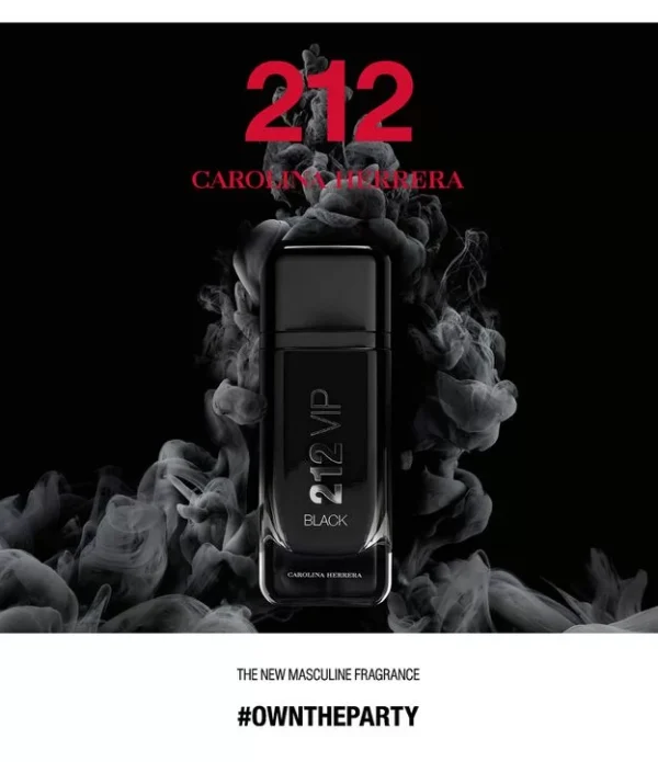 212 Vip Men Black Masculino Eau de Parfum - Image 2