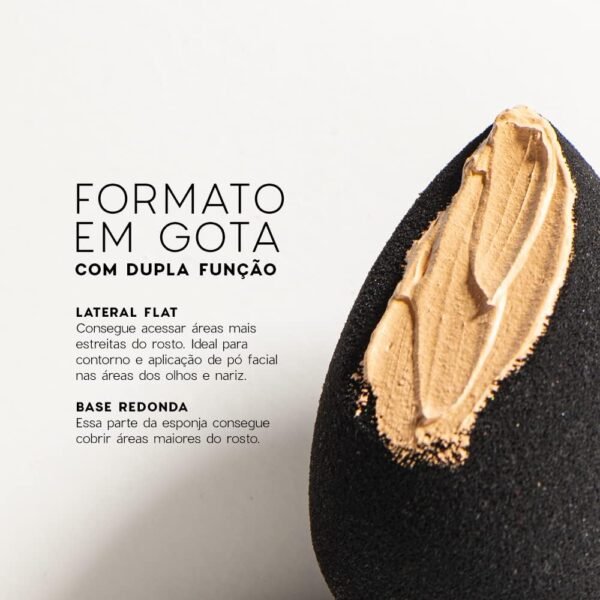 OCÉANE Esponja De Maquiagem Flat Blend Vinho Mariana Saad - Image 3
