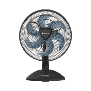 Ventilador Cadence Eros Turbo, 220V Preto e Azul, VTR409