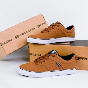 TÊNIS FREEDAY FLIP ECO CONHAQUE/MAR/BCO
