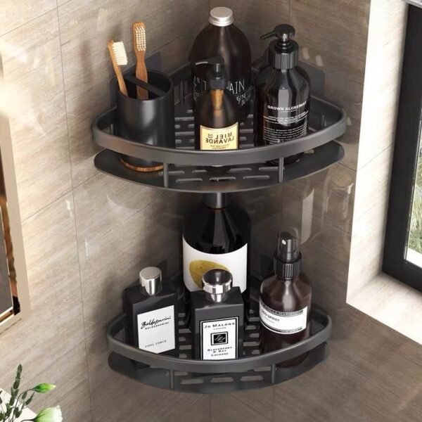 Suporte De Shampoo Prateleiras De Banheiro Sem Furo Premium
