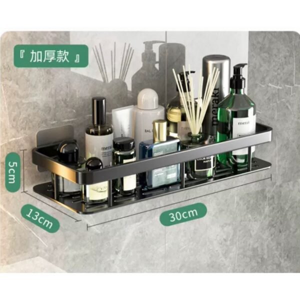 Suporte De Shampoo Prateleiras De Banheiro Sem Furo Premium - Image 2