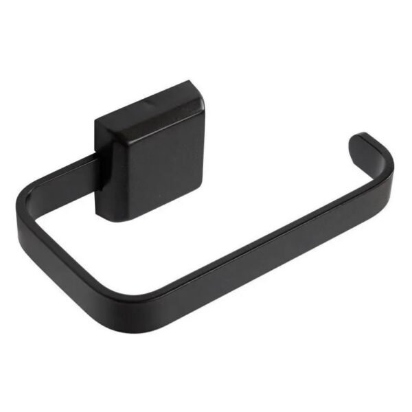 Kit Acessorios Para Banheiro Master Preto 4 Peças Quadrado - Image 2