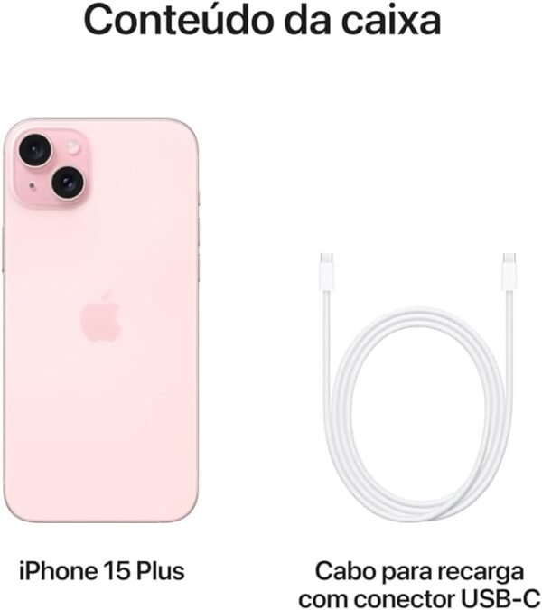Apple iPhone 15 Plus (128 GB) — Rosa - Image 3