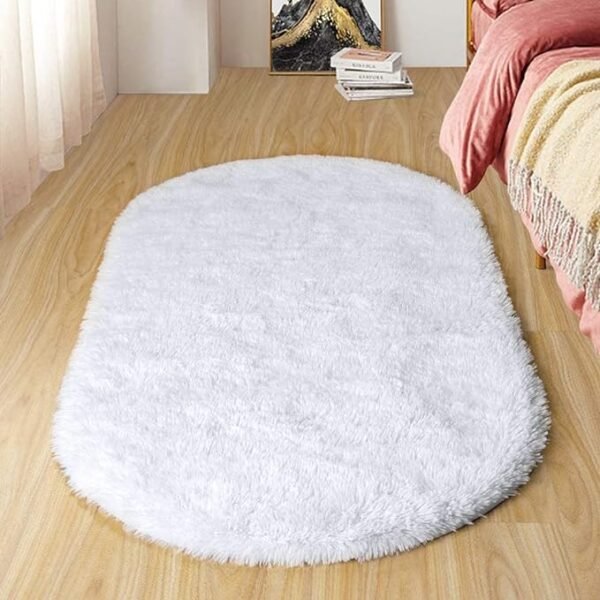 Tapete de pelúcia macio DETUM para quarto de meninas, meninos, - Image 5