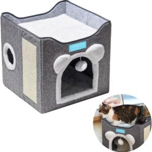 Casa Cama para Gatos Pet 2x1