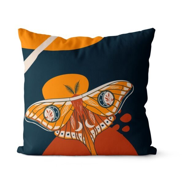 Kit 4 Capas De Almofadas Decorativas 45x45 - Floral Borboleta - Image 2