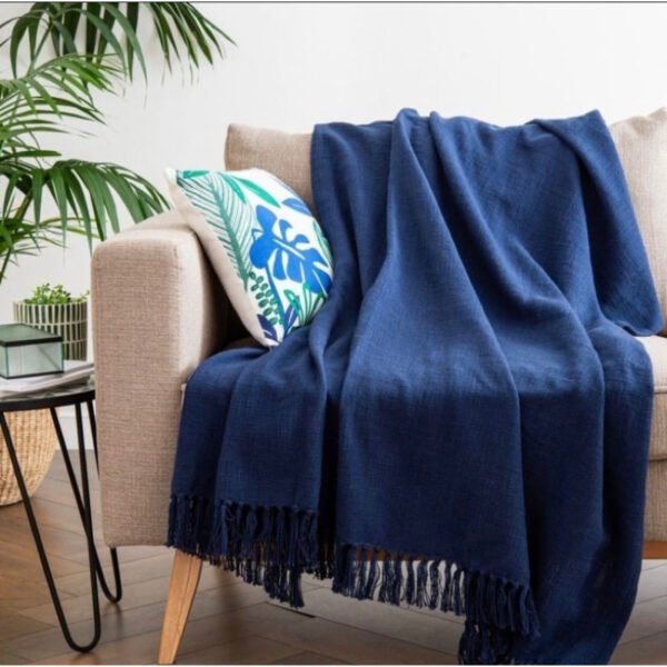 Manta para Sofá Protetora Chic Decoração Gigante Algodão - Image 2