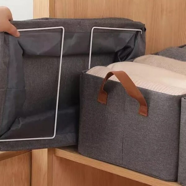 Caixa Organizadora De Guarda Roupa Calça Camiseta Lavável - Image 4