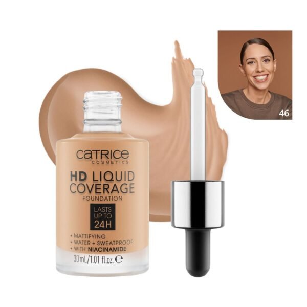 Base Líquida Catrice HD Liquid Coverage Foundation - Image 4
