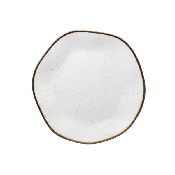 Kit 6 Prato Sobremesa 6 Xícaras De Chá Com Pires Ryo Maresia Oxford Porcelanas - Image 3