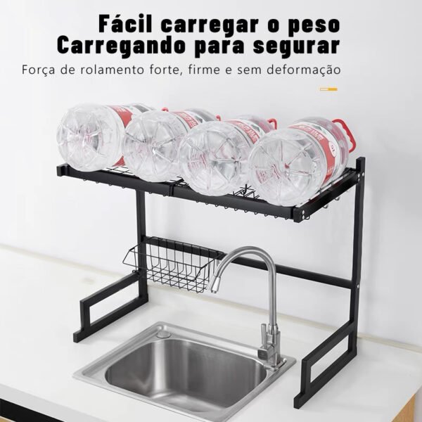 Cozinha Escorredor De Louça Suspenso - Image 5