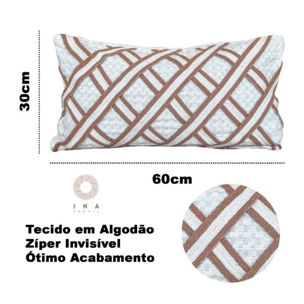 Capa Almofada Pompom Trabalhada Decoração - Image 8