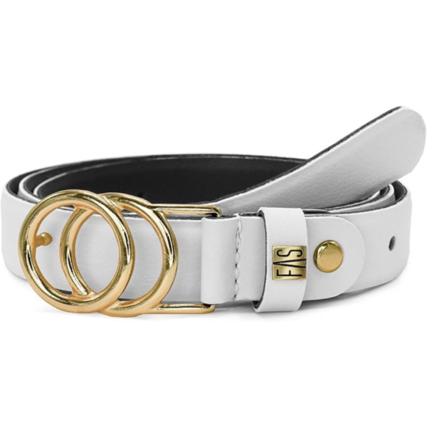 FARSIDE Cinto Feminino Marrom Fino - Image 2