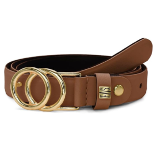 FARSIDE Cinto Feminino Marrom Fino
