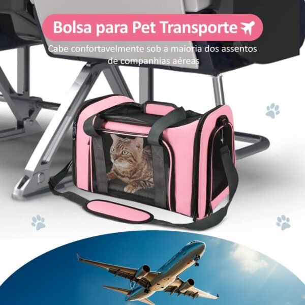 Bolsa Transporte Pet Ventilação em 4 lados - Image 3