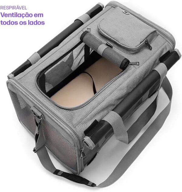 Bolsa Transporte Pet Grande Viagem Avião MADOG - Image 3