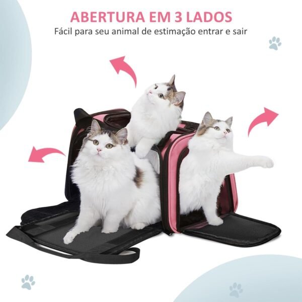 Bolsa Transporte Pet Ventilação em 4 lados - Image 4