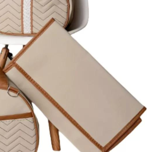 Bolsas Kit Bebê Mala Saída Menino Menina - Bordado Safári - Image 4